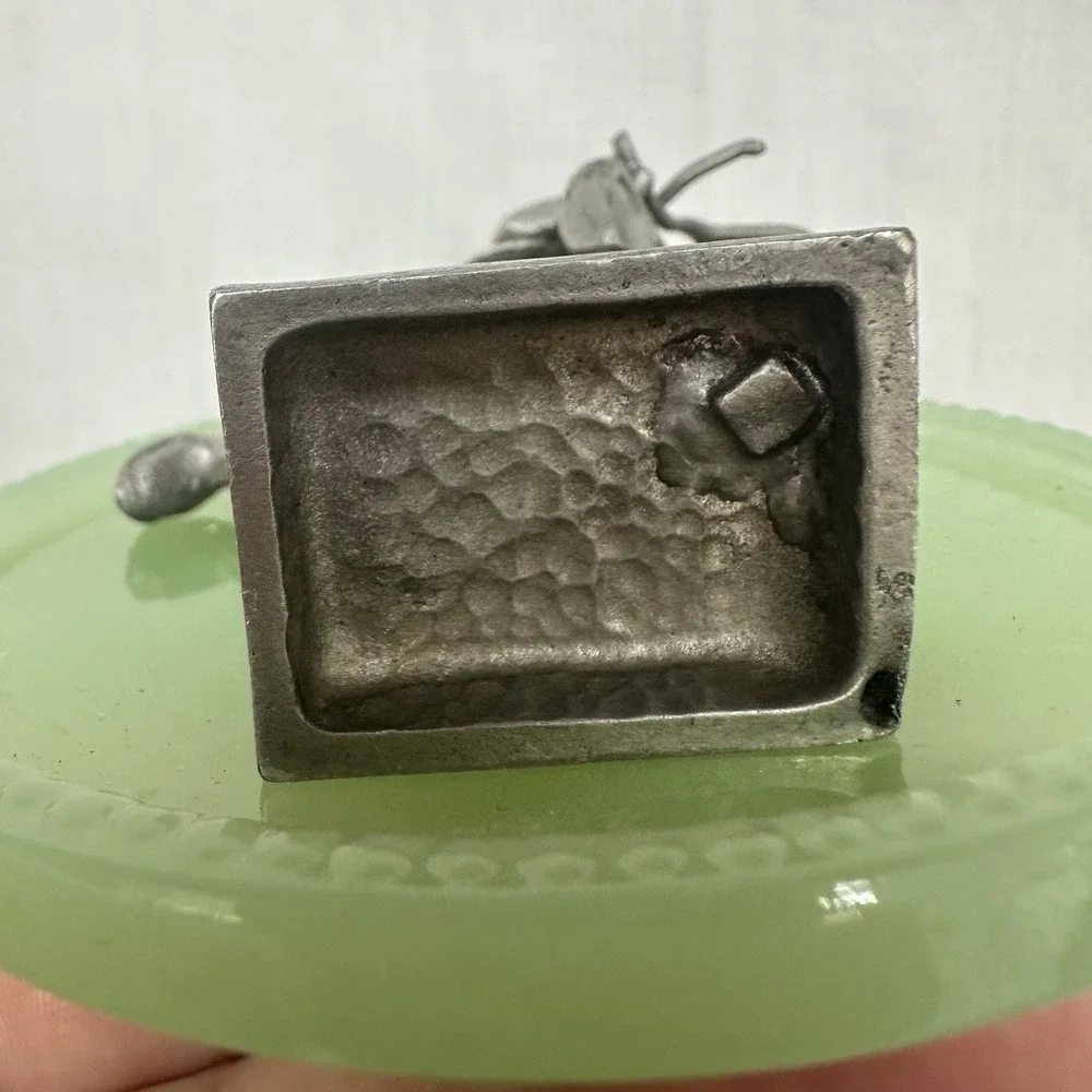 Vintage Pewter P. Davis Running Business Man Ready for Golf & Tennis‎ 1977